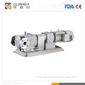 Starch transfer lobe pumps in paper making industry